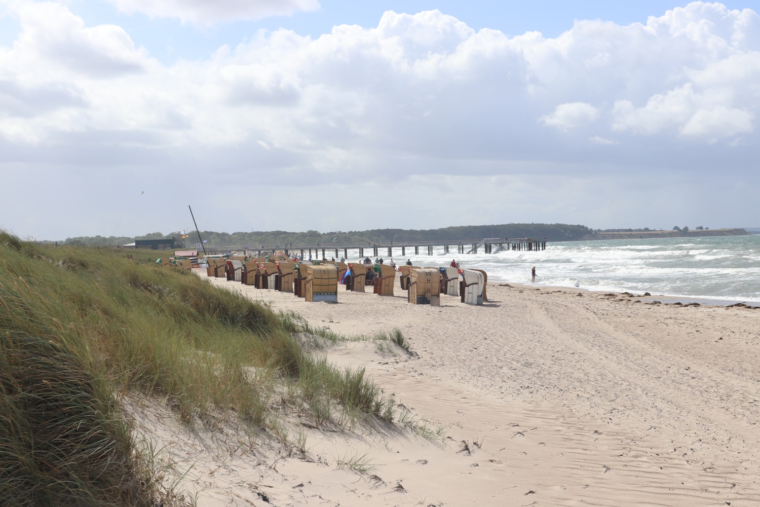 Strandkorb-Vermietung